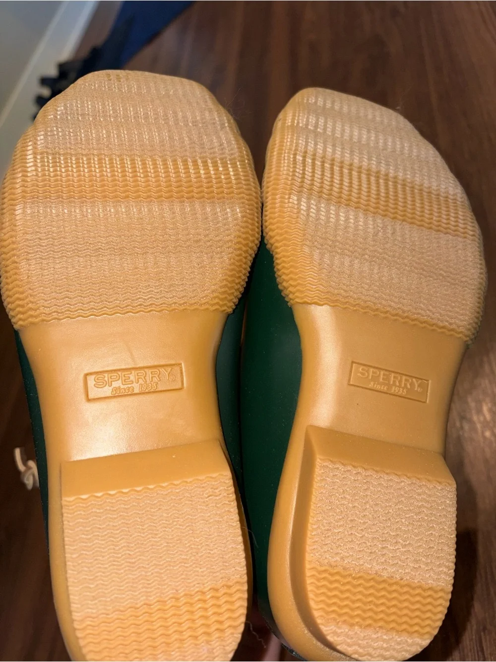 NWOT- Sperry saltwater duckboots
